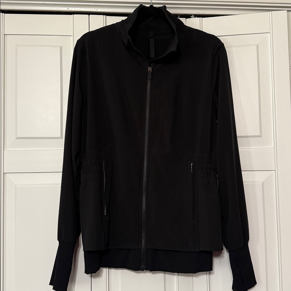 lululemon athletica Midnight Black Bomber Jacket